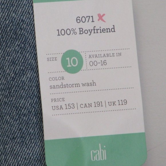 CAbi "Boyfriend" Jeans - Picture 2 of 2